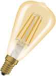 OSRAM LED izzó ST48 Vintage E14 4.8W = 32W 360lm 2200K Meleg 320° Borostyánszínű, szabályozható izzószálas Vintage 1906 Osram (4058075849587)