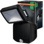 OSRAM LED reflektor, elemes reflektor, 4W, 260lm, 4000K, IP54, fekete, mozgás- és alkonyérzékelős spotlámpával, Osram (4099854497490)