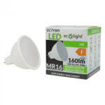 ECOLight LED izzó reflektor MR16 GU5.3 2W 160lm 3000K Meleg 12V Ecolight (ECOLED1105)
