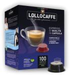 Lollo Caffé Espresso Argento A Modo Mio 100 Capsule Compatibile