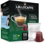 Lollo Caffé Espresso Argento Nespresso 100 Capsule Compatibile