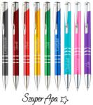 Ajándékgyár Gravírozott golyóstoll Szuper Apa királykék (GGT66)