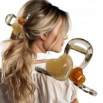 Ecarla XL-es, átlátszó, szíves hajcsat hajkapocs, 8x6 cm SP376 (RFS-SP-376)