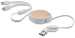  Visszahúzható USB töltőkábel (MO2146-06)