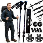 REVITY Nordic walking botok REVITY Discover 65-135 cm fekete|kék