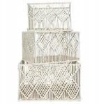 Intesi Boho 3 darabos kosár szett (5905896114167)