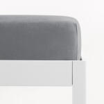 Goldea cearceaf de pat cu elastic din jersey - antracit 140 x 200 cm