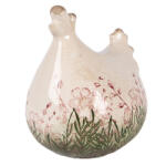 Clayre & Eef Figurina Gaina Paste ceramica 12x11x13 cm (6CE2398)