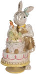 Clayre & Eef Figurina Iepuras Paste polirasina multicolora 20x15x36 cm (6PR6042)