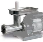 Reber Accesoriu de tocat carne Reber 8800 N n. 22, Compatibil cu 9000 N (motor de 600W), Corp din fontă tratată, Pâlnie din inox 304, Design clasic, Include sită de 6mm (8800 N)