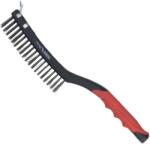 Dedra DEDRA 2001P13 3 soros drótkefe kaparó, acél, 340 mm, két anyagú fogantyú (2001P13)