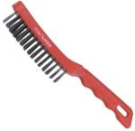 Dedra 5 soros drótkefe, DEDRA 2001P02 acél, 270 mm, műanyag nyél (2001P02)