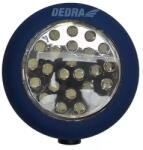 DEDRA-EXIM Lanterna 24 LED rotundă cu baterii, cârlig, magnet DEDRA L1000 (DED-L1000)