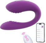 SuperLove Premium Couple Toy with Remote & App Purple Vibrator