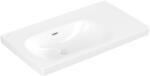 Villeroy & Boch Skyla mosdótál 80x46 cm négyszögletes beépíthető fehér fényes 5A52L3R1 (5A52L3R1)