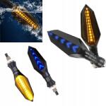  4X Led Motorkerékpár Irányjelző Robogó Quad Motorkerékpár Dinamikus Tanúsítvány