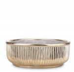 Art-Pol Arany kőburkolat virág váza dekoráció retro mart virágtartó (138448)