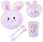 Bocioland 5 részes étkeszlet szett - nyuszi (822883)