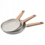 Bergner 3 db-os márvány serpenyő szett Bergner Bg-34741 Naturally (BG-34741-CR)