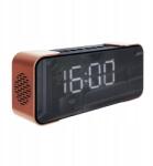Adler Ad 1190 copper vezeték nélküli rádiós ébresztőóra (Radio Budzik Bluetooth Ładowanie USB LED)