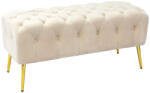 AdTrend Bancuta catifea bej 100 x 42 x 45 cm (74393) Canapea
