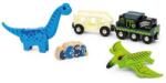 BRIO Trenul de dinozauri Brio pe baterii (OLP102236096) Trenulet