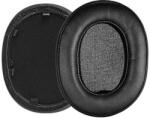 FixPremium Perne de schimb pentru Sony WH-1000XM5, Spumă cu memorie + Piele, Negru, 1 pereche