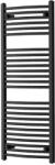  Íves törölközőszárító radiátor 1200x500 mm fekete (LTRI1200500B)