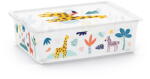 KIS Бяла пластмасова детска кутия за съхранение 55x39x16 cm C Box Style - KIS (258933)