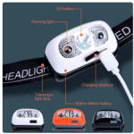  Erősfényű akkumulátoros led fejlámpa (Headlight-T078)