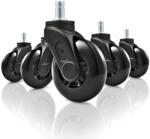 Sharkoon SW10 Fekete Poliuretán (PU) műanyag Görgők (4044951030132)