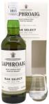 LAPHROAIG Select whisky ajándékcsomag 1 pohárral DRS (0, 7L / 40%) - whiskynet