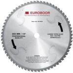 Euroboor Циркулярен диск 355 mm (25.4) 66T (x2.4) за твърда и неръждаема стомана (130.355/66)