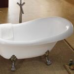 Sanica Ottoman Topkapı szabadon álló kád 170x80 króm lábbal