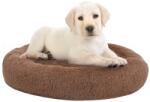 vidaXL 70x70x15 cm brown plush 171230