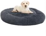 vidaXL 90x90x16 cm dark grey plush 171225
