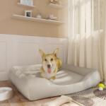 vidaXL 80x68x23 cm beige pleather 171250