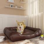 vidaXL 80x68x23 cm brown pleather 171244