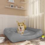vidaXL 80x68x23 cm grey pleather 171238