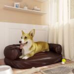 vidaXL 75x53 cm brown pleather 171320