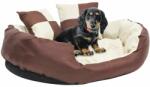 vidaXL 85x70x20 cm maro/crem 171212