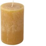 IHR CYLINDER CANDLE gyertya 7x14cm borostyán (K141471)