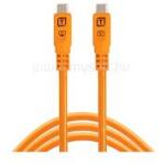 Tether Tools TetherPro Optima 10G USB-C, 3m, Straight to Straight (narancs) (CUC10G2-ORG) (CUC10G2-ORG) - mysoft