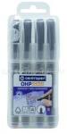 Centropen Alkoholos marker készlet, 0, 3mm, S OHP 2634, 4 klf. szín (CENTROPEN_626340401) (CENTROPEN_626340401)