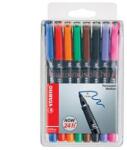 STABILO Alkoholos marker készlet 1mm, OHPen M, 8 klf. szín (STABILO_42389) (STABILO_42389)