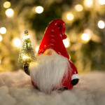 Family Collection Karácsonyi LED-es manó - 3 féle - 13 x 7 x 9 cm (véletlenszerűen kerül kiválasztásra) (58936A)