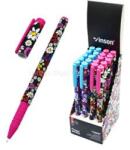 Vinson Golyóstoll kupakos, 0, 7mm Flower Garden A24 vegyes test displ 20 db/display (VINSON_59101) (VINSON_59101)