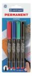 Centropen Alkoholos marker készlet, 1mm, M, Centropen 2846 bliszteres, 4 klf. szín (CENTROPEN_32934) (CENTROPEN_32934)