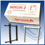  Archiváló klipek Miron 2 oldalsó zár 8cm fekete 50db