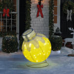 Globiz International Kft Világító dekoráció - gömbdísz - 60 LED - 60 x 83 cm - arany - 100-200V AC (59772A)